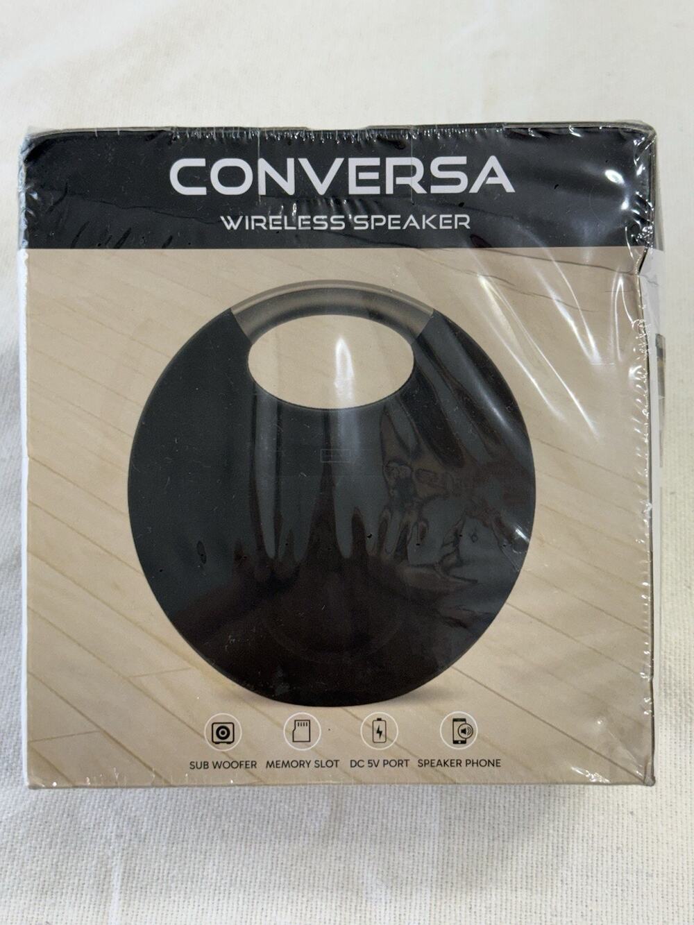 Conversa Wireless Bluetooth Speaker RG-OUTSPK-BLK
